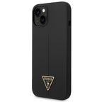 Guess silikoninis dėklas iPhone 14 Plus – juodas -- iPhone 14 Plus