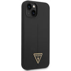 Guess silikoninis dėklas iPhone 14 Plus – juodas -- iPhone 14 Plus