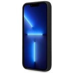 Guess silikoninis dėklas iPhone 14 Plus – juodas -- iPhone 14 Plus