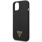 Guess silikoninis dėklas iPhone 14 Plus – juodas -- iPhone 14 Plus