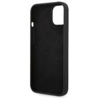 Guess silikoninis dėklas iPhone 14 Plus – juodas -- iPhone 14 Plus