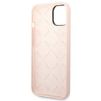 Guess silikoninis dėklas iPhone 14 Plus – rožinis -- iPhone 14 Plus