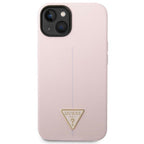 Guess silikoninis dėklas iPhone 14 Plus – violetinis