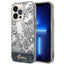 Guess dėklas iPhone 14 Pro Max – pilkas, Porcelain
