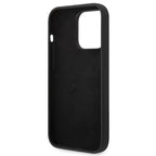 Guess silikoninis dėklas iPhone 14 Pro Max – juodas