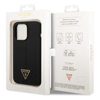 Guess silikoninis dėklas iPhone 14 Pro Max – juodas