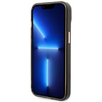 Guess MagSafe dėklas iPhone 14 Plus – juodas/auksinis