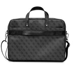 Guess Saffiano 4G Triangle Logo krepšys 16'' nešiojamajam kompiuteriui - juodas -- Laptop Bags