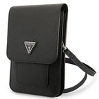 Guess Krepšys GUWBSATMBK juodas / juodas Saffiano Triangle -- Uncategorized