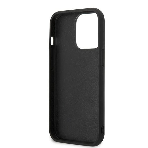 Karl Lagerfeld Ikonik Patch dėklas iPhone 13/13 Pro – juodas