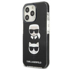 Karl Lagerfeld kietas dėklas iPhone 13 / 13 Pro – juodas
