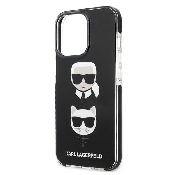 Karl Lagerfeld kietas dėklas iPhone 13 / 13 Pro – juodas