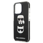 Karl Lagerfeld kietas dėklas iPhone 13 / 13 Pro – juodas