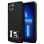 Karl Lagerfeld Ikonik Patch dėklas iPhone 13 – juodas