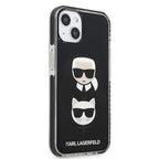 Karl Lagerfeld dėklas iPhone 13/14/15 6.1 – juodas
