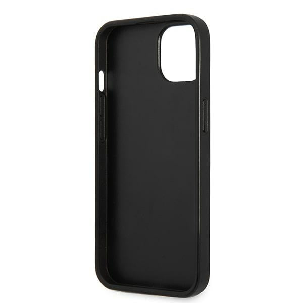 Karl Lagerfeld Monogram Plaque dėklas iPhone 13 mini – juodas