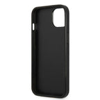 Karl Lagerfeld Monogram Plaque dėklas iPhone 13 mini – juodas