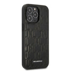 Karl Lagerfeld Monogram Plaque dėklas iPhone 13 Pro Max – juodas