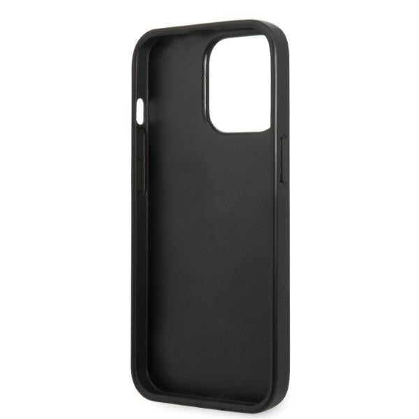 Karl Lagerfeld Monogram Plaque dėklas iPhone 13 Pro Max – juodas