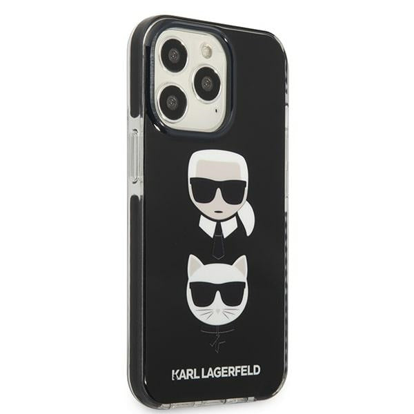Karl Lagerfeld dėklas iPhone 13 Pro Max – juodas -- iPhone 13 Pro Max