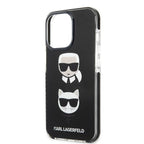 Karl Lagerfeld dėklas iPhone 13 Pro Max – juodas -- iPhone 13 Pro Max