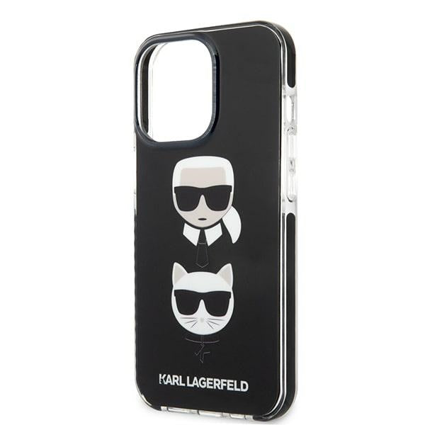 Karl Lagerfeld dėklas iPhone 13 Pro Max – juodas -- iPhone 13 Pro Max