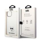Karl Lagerfeld skaidrus dėklas iPhone 14 Plus – Choupette