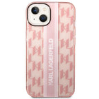 Karl Lagerfeld dėklas iPhone 14 Plus – rožinis