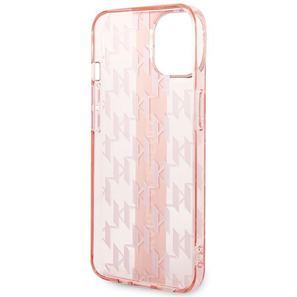 Karl Lagerfeld dėklas iPhone 14 Plus – rožinis