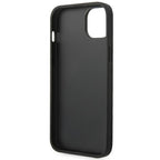 Karl Lagerfeld dėklas iPhone 14 Plus – pilkas, Monogram Stripe