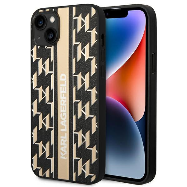 Karl Lagerfeld dėklas iPhone 14 Plus – rudas -- iPhone 14 Plus