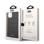 Karl Lagerfeld dėklas iPhone 14 Plus / 15 Plus – juodas