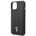 Karl Lagerfeld odinis dėklas iPhone 14 Plus / 15 Plus – juodas