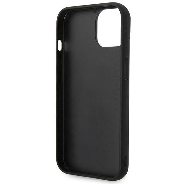 Karl Lagerfeld odinis dėklas iPhone 14 Plus / 15 Plus – juodas