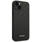 Karl Lagerfeld Saffiano dėklas iPhone 14 Plus – juodas