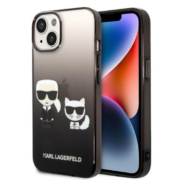 Karl Lagerfeld dėklas iPhone 14 Plus – juodas