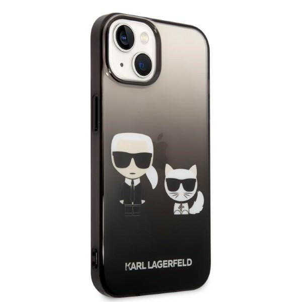 Karl Lagerfeld dėklas iPhone 14 Plus – juodas