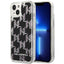 Karl Lagerfeld Liquid Glitter dėklas iPhone 14 – juodas