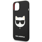 Karl Lagerfeld MagSafe dėklas iPhone 14 Plus – juodas