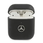 Mercedes‑Benz Electronic Line dėklas AirPods 1/2 – juodas