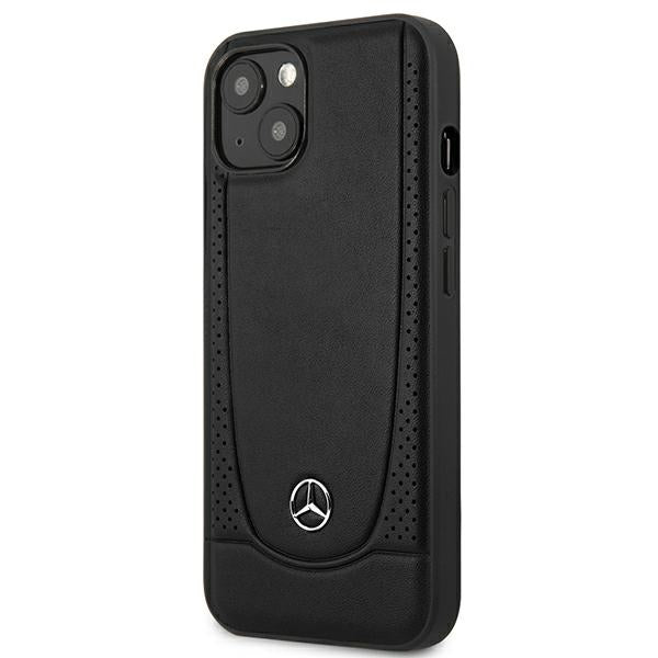 Mercedes-Benz odinis dėklas iPhone 14 Plus – juodas