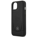 Mercedes-Benz odinis dėklas iPhone 14 Plus – juodas