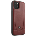 Mercedes odinis dėklas iPhone 14 Plus – raudonas