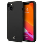 Mercedes Silicone Line dėklas iPhone 14 Plus – juodas