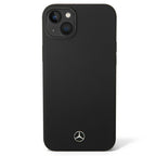Mercedes Silicone Line dėklas iPhone 14 Plus – juodas