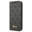Guess 4G dėklas‑knygutė iPhone 14 Pro Max – juodas -- iPhone 14 Pro Max