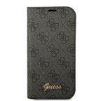 Guess 4G dėklas‑knygutė iPhone 14 Pro Max – juodas -- iPhone 14 Pro Max