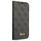 Guess 4G dėklas‑knygutė iPhone 14 Pro Max – juodas -- iPhone 14 Pro Max