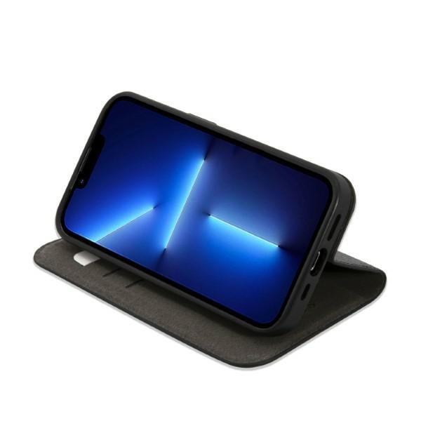 Guess 4G dėklas‑knygutė iPhone 14 Pro Max – juodas -- iPhone 14 Pro Max