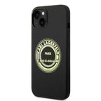 Karl Lagerfeld silikoninis dėklas iPhone 14 Plus – juodas